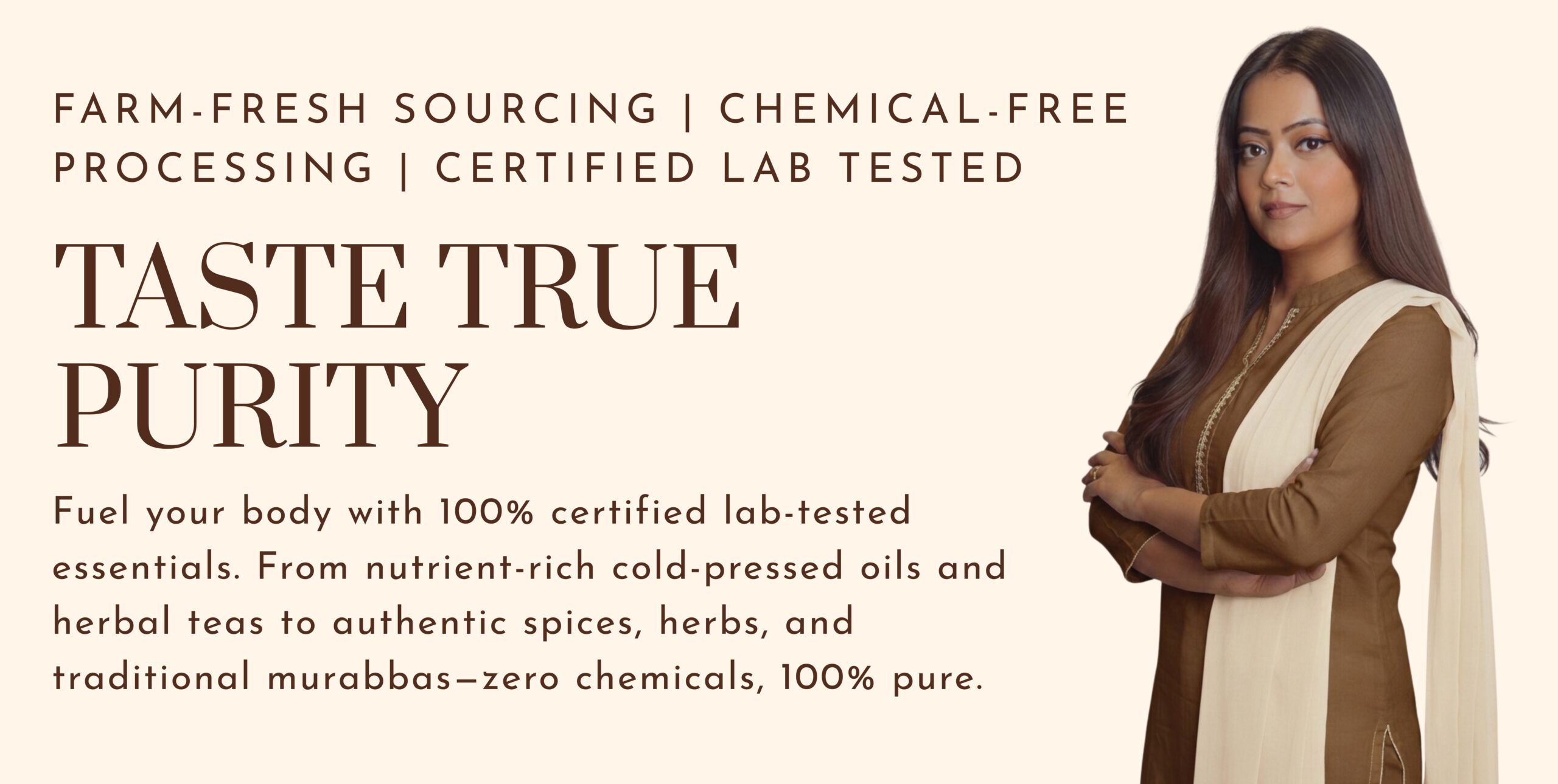 Farm-Fresh Sourcing Chemical-Free Processing Certified Lab Tested (1)