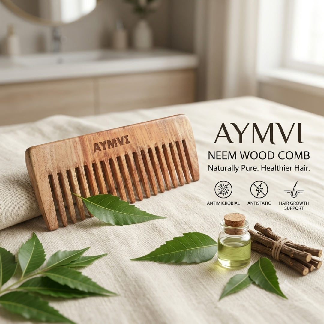 The smooth, rounded teeth glide effortlessly through knots, detangling your hair gently without pulling or breaking strands. Simultaneously, the comb massages the scalp to boost blood circulation, which helps stimulate hair follicles and support natural hair growth. Embrace an eco-friendly, sustainable hair care routine with a chemical-free tool that is gentle on your hair and kind to the planet.